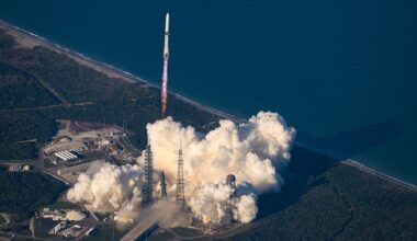 New Glenn launches NASA’s ESCAPADE Mars mission, lands booster