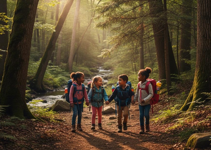 Get Off the Screen and Into Nature: New York’s ‘Ladders to the Outdoors’ Program Brings Over 60,000 Kids to Parks