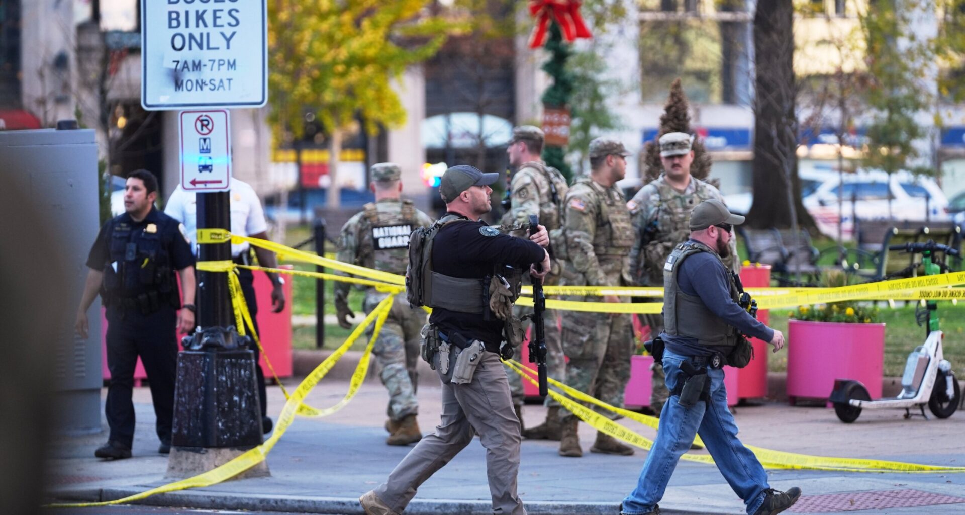 DC police may pair up with National Guard members after shooting near White House