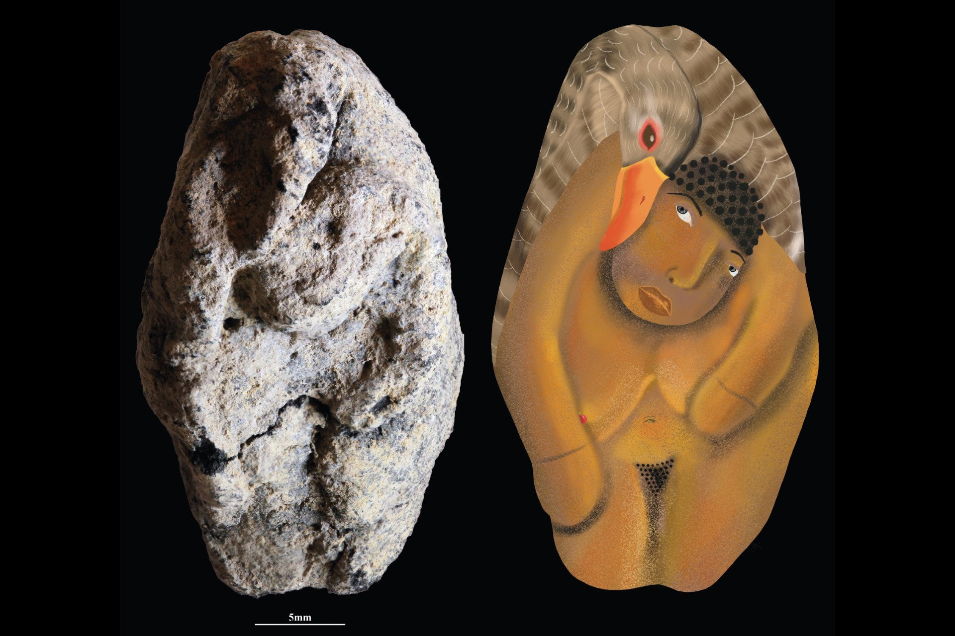 Natufian Figure Illustration