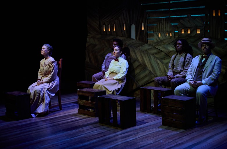 Actors in 4th Wall Theatre Co.’s production of Our Town.