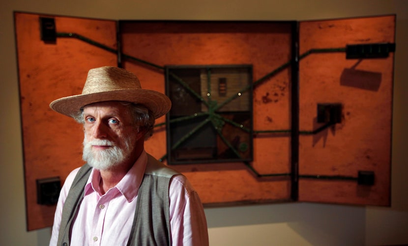 James Magee of El Paso combined steel, glass, rubber and other industrial materials in his...