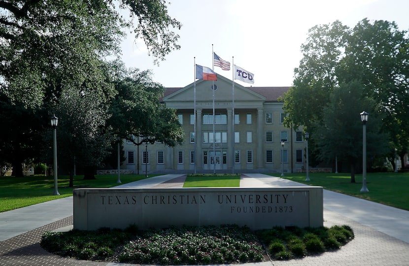 The exterior of TCU's Sadler Hall was shown in the latest episode of "Landman."