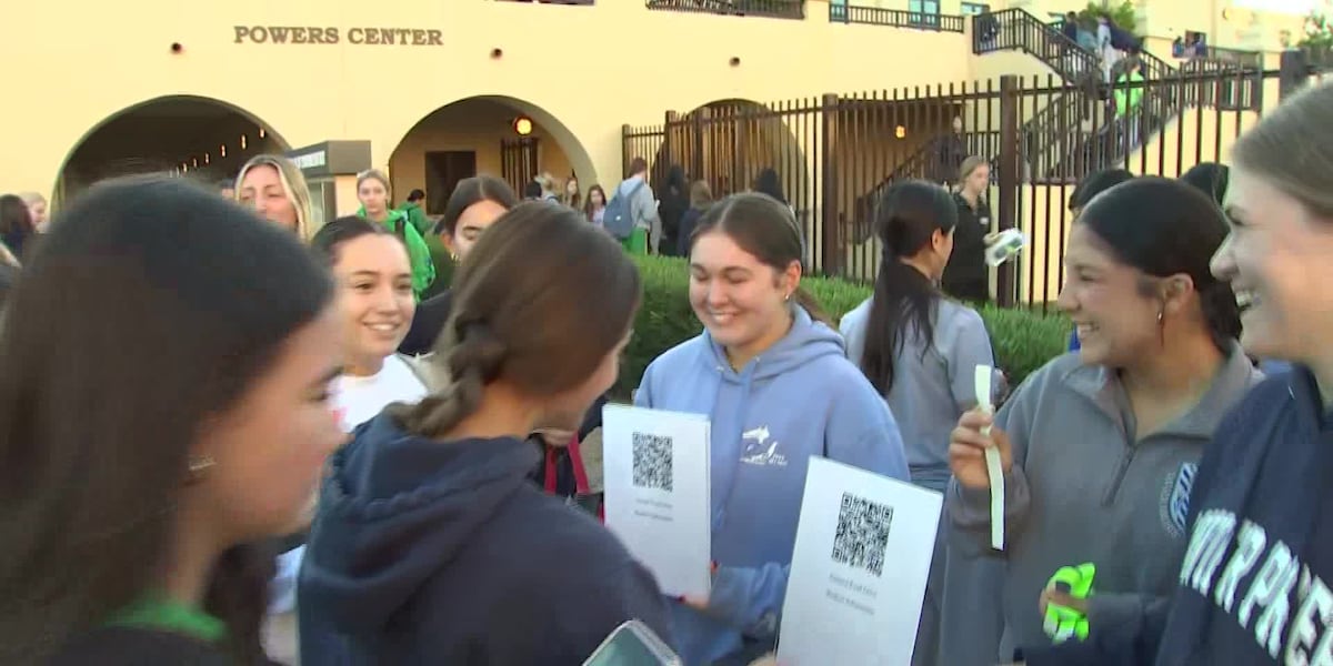 Students get comfy collecting canned food for a good cause in Phoenix