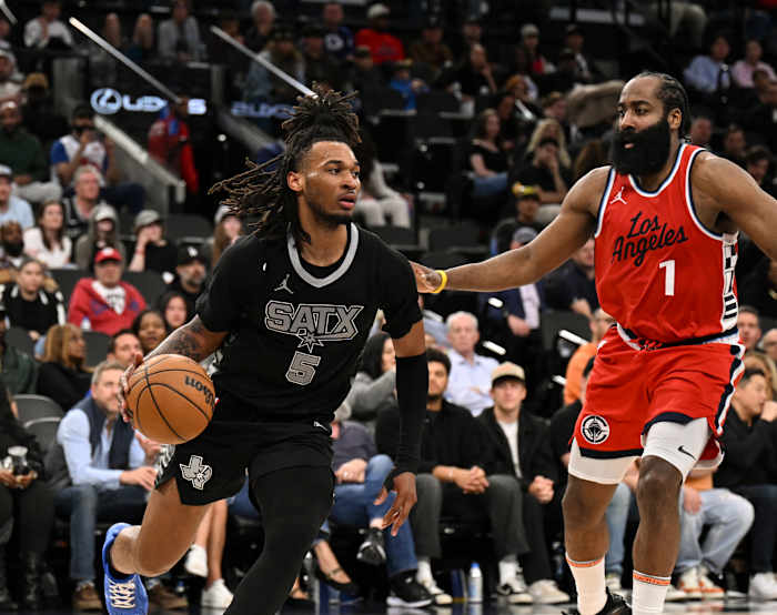 Spurs’ guard Stephon Castle ruled out for Tuesday’s game against Grizzlies
