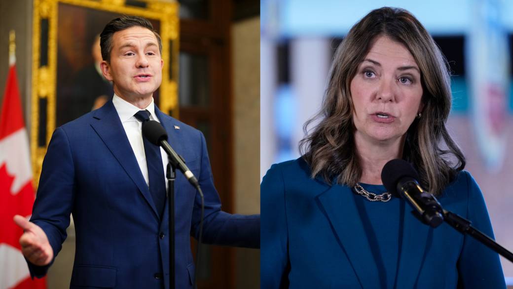 Click to play video: 'Poilievre says ‘ignore’ premiers, authority on pipelines in PM’s hands'