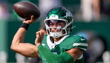 Justin Fields Benched for Tyrod Taylor, Who Are Jets QB's Top Landing Spots in 2026?