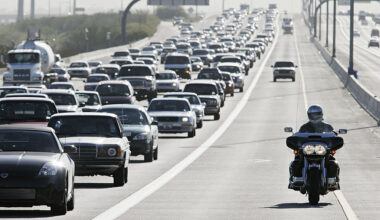 traffic on a phoenix highway