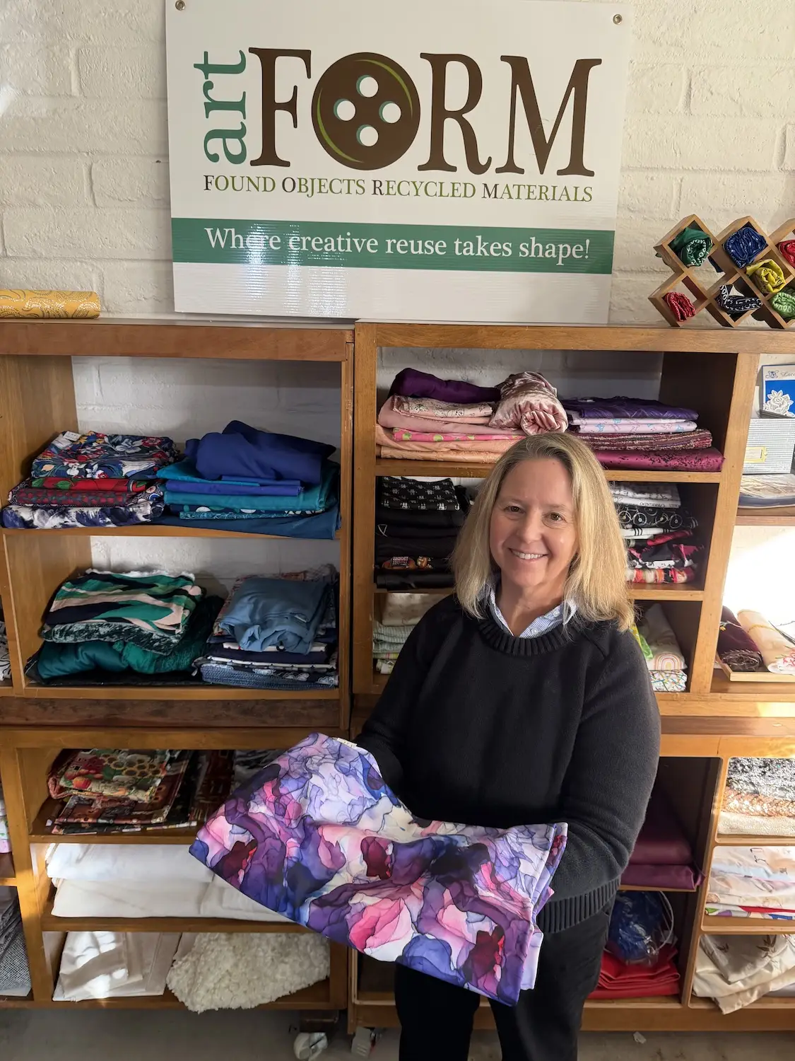 San Diego nonprofit Art FORM which provides art programs for kids and sustainable art materials for sale on Adams Avenue