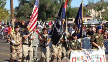 Watch out for Phoenix Veterans Day Parade 2025 road closures...