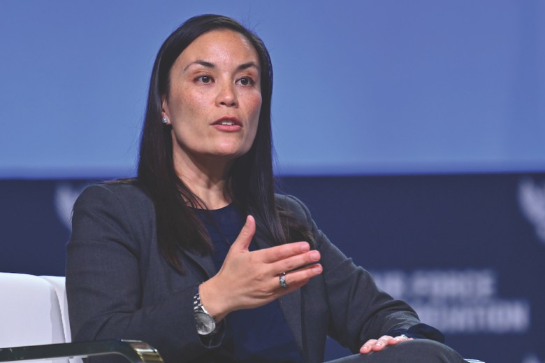 Gina Ortiz Jones was elected mayor after serving as the Biden administration's Under Secretary of the Air Force.