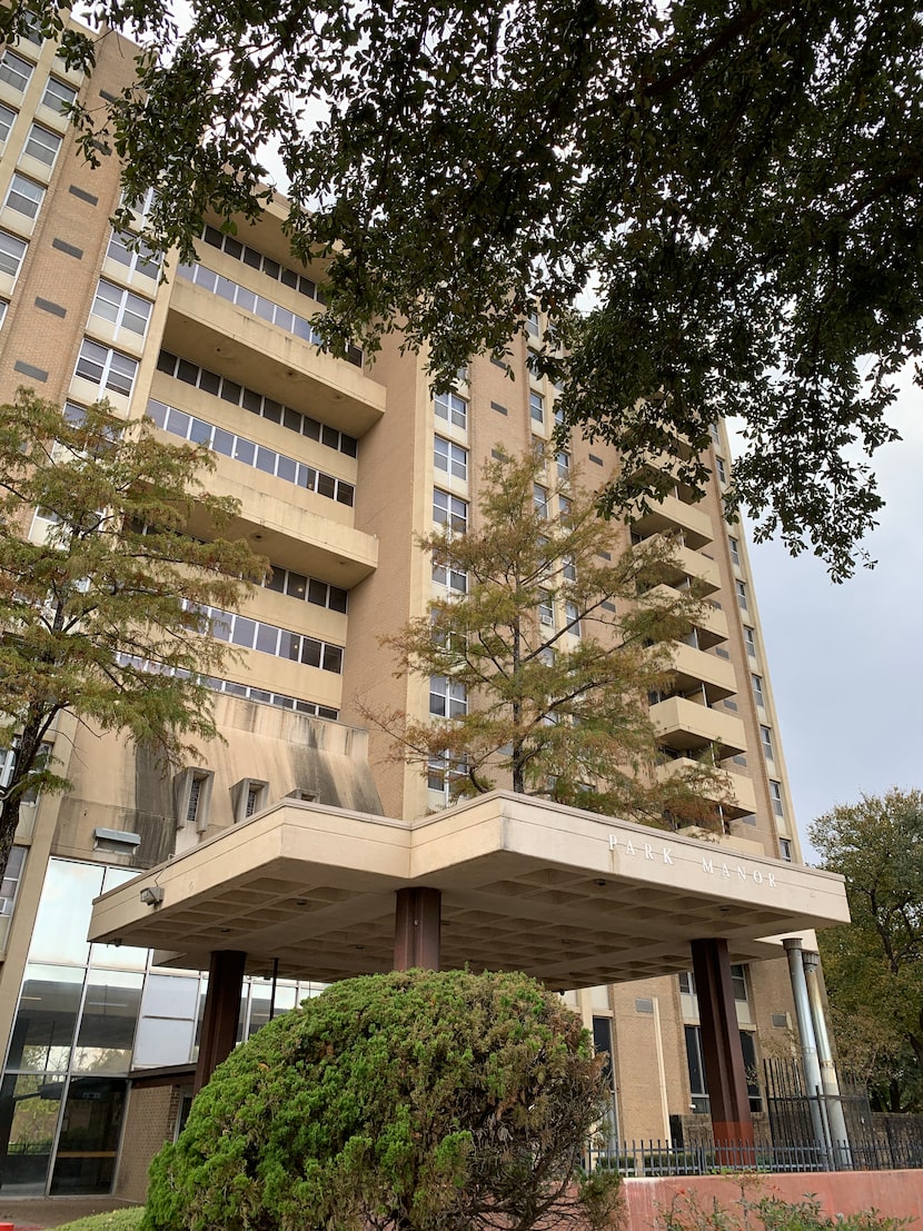 Supporters of The Winners Assembly's plans for a 25-story high-rise in South Dallas pointed...