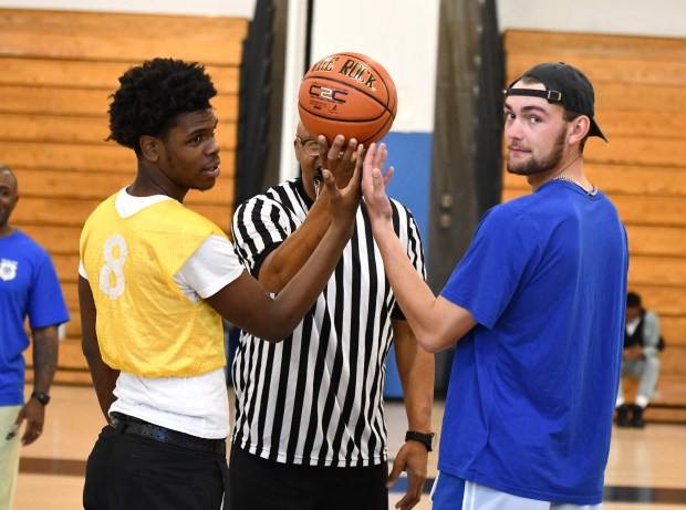 Mentor Director Eric Ervin gets set to jump it up...