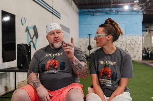 Gym owners Jared and Cassandra Menne talk about running The...