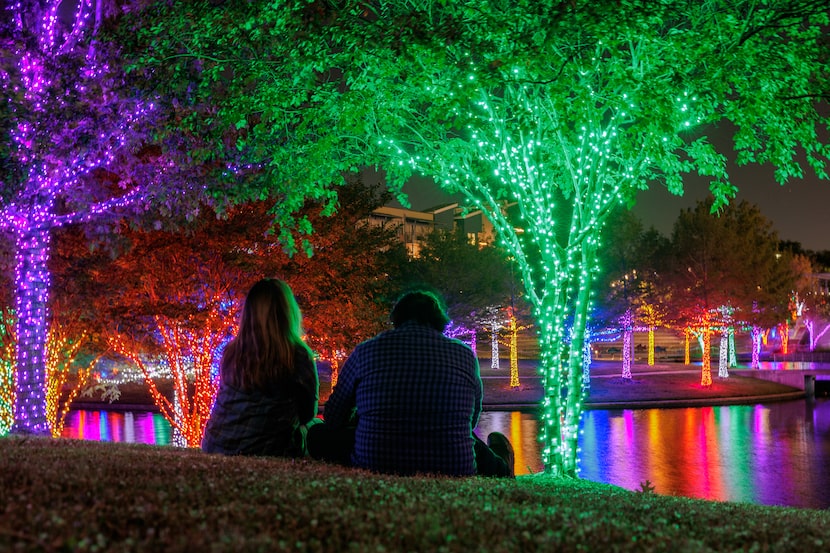 Addison’s Vitruvian Lights, which features more than 550 illuminated trees wrapped in 1.5...