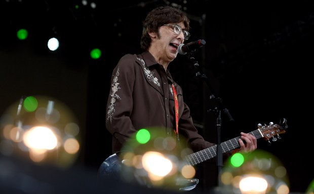 The Flamin' Groovies' Cyril Jordan performs on the Palomino Stage during the Stagecoach Country Music Festival at the Empire Polo Club in Indio on Friday, April 28, 2023. (Photo by Jennifer Cappuccio Maher, Contributing Photographer)