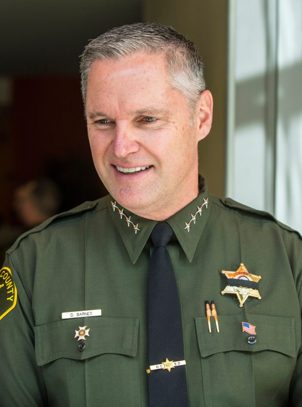 Orange County Sheriff Don Barnes. (Mark Rightmire, Orange County Register/SCNG)