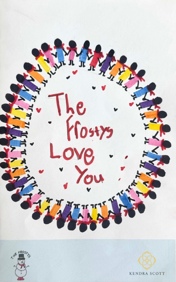 The Frostys x Kendra Scott Cheer Card Cover Art Contest...