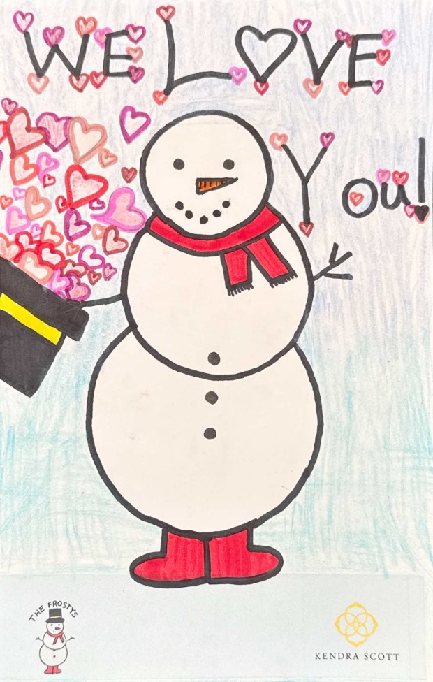 The Frostys x Kendra Scott Cheer Card Cover Art Contest...