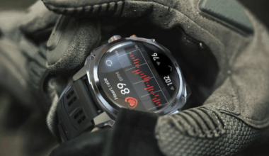 Rogbid Titan V is a new $39.99 AMOLED smartwatch with 75-day battery standby and flashlight