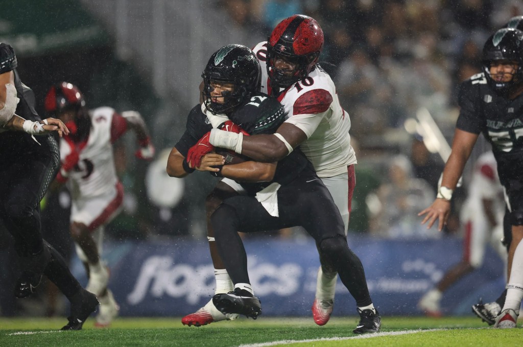 Hawaii ends Aztecs’ 6-game winning streak in one-sided defeat – San Diego Union-Tribune