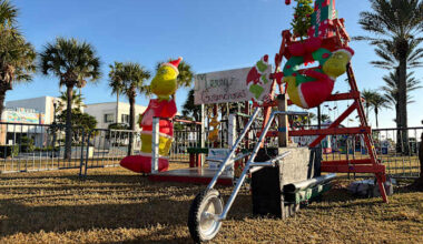 Deck The Chairs returns to Jacksonville Beach with 70 decorated chairs, nightly light show and family-friendly fun