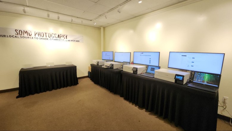 SOMD Photography print shop event