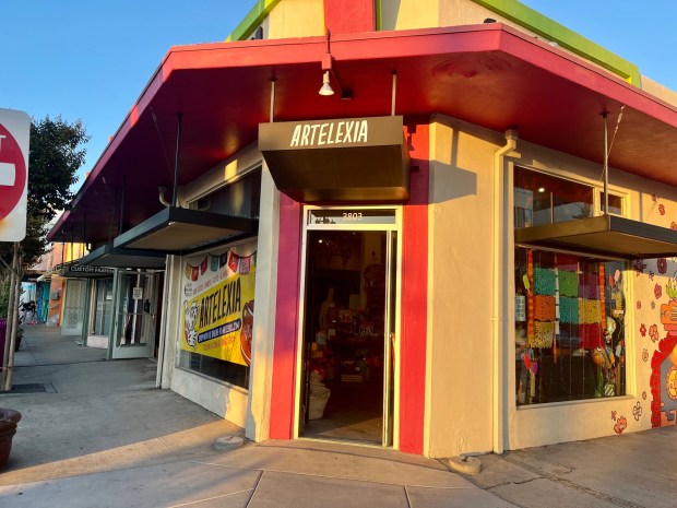 Artelexia in North Park is a gift shop with mostly items that can be found in Mexico. (Carlos Rico /The San Diego Union-Tribune)