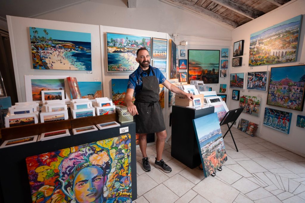 An artist tells stories with his brush and his words – San Diego Union-Tribune