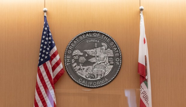 Judge Cindy Davis speaks with Crystal Jenkins, 51, via Zoom during Behavioral Health Court at the Superior Court of California on Tuesday, Jan. 25, 2022 in San Diego, California. Jenkins is in the San Diego Behavioral Health Court program. The program is designed for adults who would benefit from court-ordered treatment rather than incarceration.