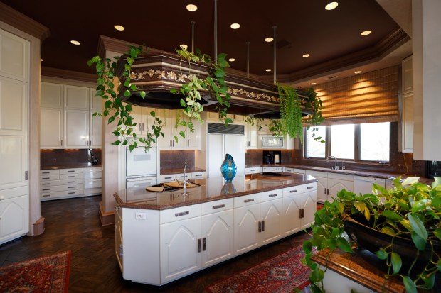 The kitchen of 5893 Winland Hills Drive in Rancho Santa...
