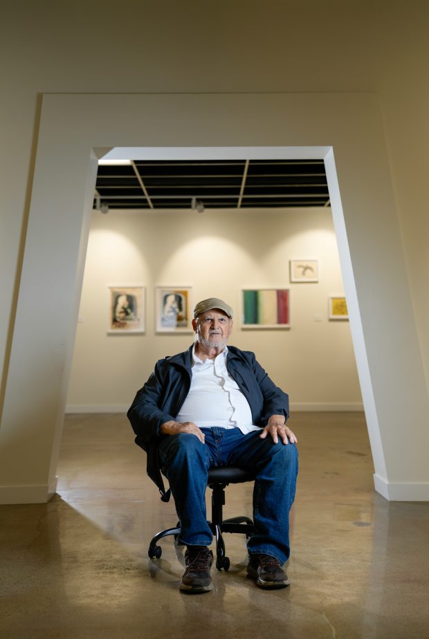 Ramsès Noriega, work is featured in a new exhibit “Fragmentos...