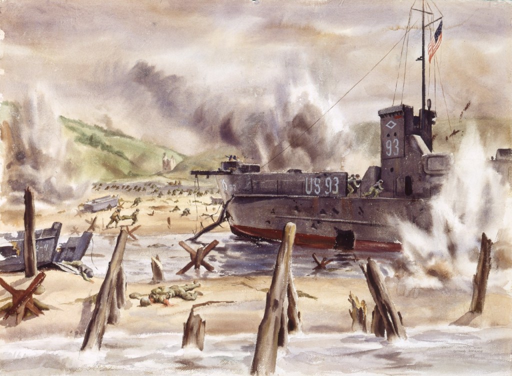 Art from the front lines, in bold strokes at Coronado Museum – San Diego Union-Tribune