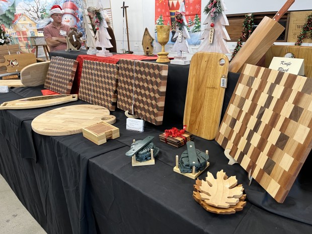 Many kitchen items will be available at the Holiday Gift...