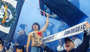 Raucous night in 'football city' moves San Diego FC closer to title