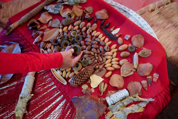 The Walking in Beauty Life as Ceremony exhibit at Bonita Museum & Cultural Center in Bonita, CA. (Nelvin C. Cepeda / The San Diego Union-Tribune)