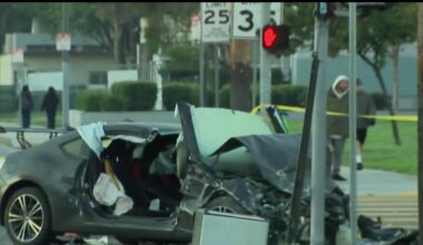Same driver involved in two crashes, one person dies – NBC Los Angeles
