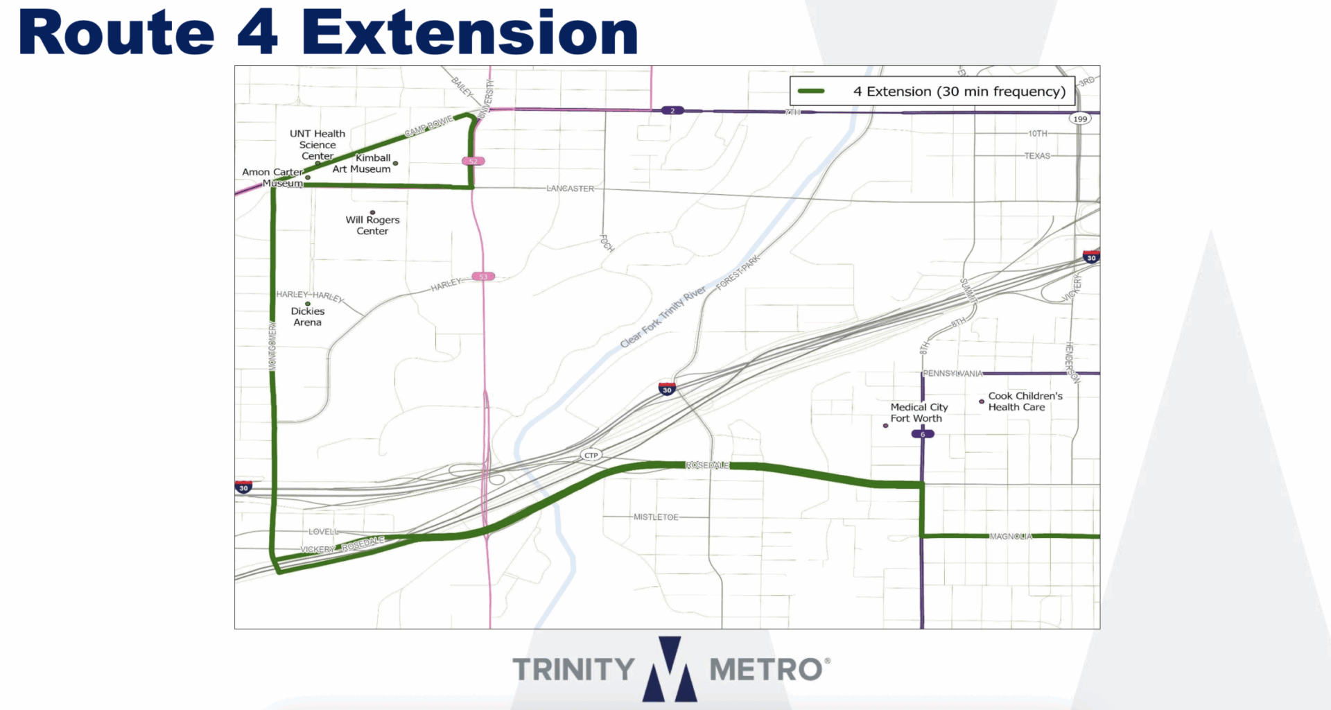 Stop Six could connect with Cultural District through proposed bus extension