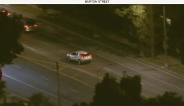 Stolen vehicle pursuit ends at apartment complex in Woodland Hills – NBC Los Angeles