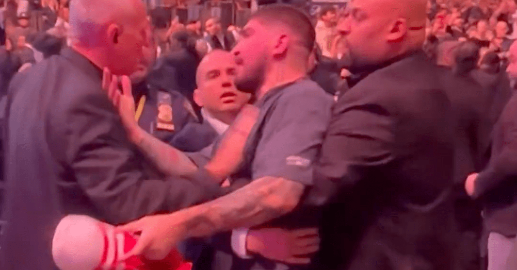UFC 322 video: Dillon Danis, Abubakar Nurmagomedov and others engage in huge brawl