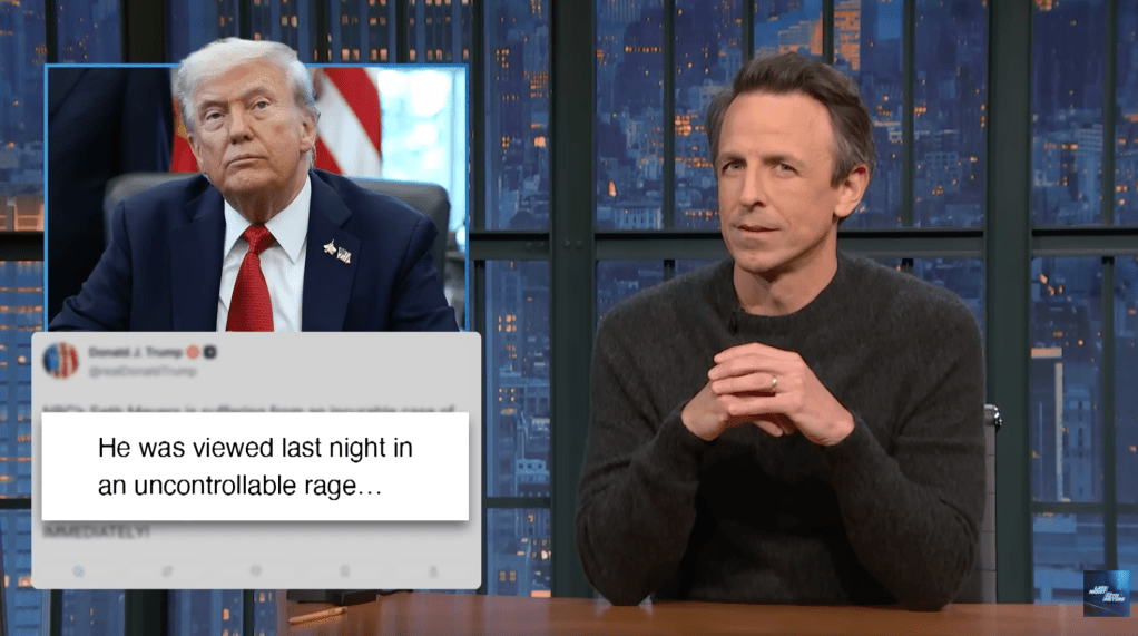 Seth Meyers Offers Trump Grammar Lesson After POTUS Calls To Fire Him