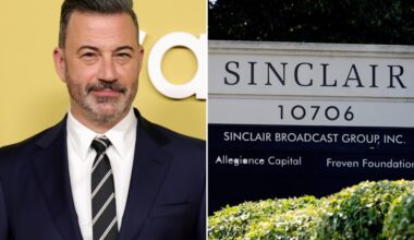 Sinclair Reports Q3 Revenue Drop, Net Loss After Jimmy Kimmel Boycott