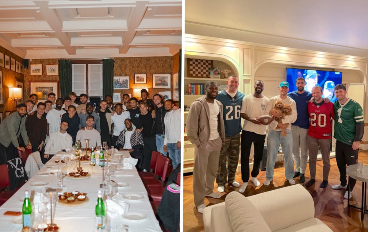 ac milan team dinner