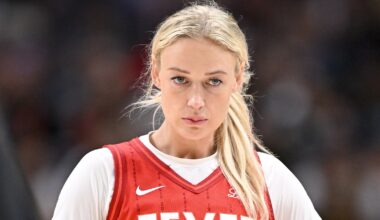 Sophie Cunningham looks on