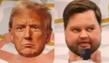 South Park viewers left ‘traumatized’ by Trump and Vance sex scene in new episode