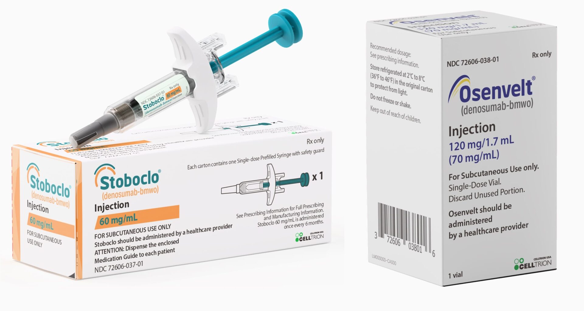 Denosumab Biosimilars Stoboclo, Osenvelt Get Interchangeability Designation