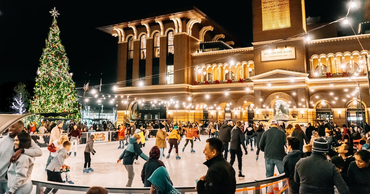 Ice skating rinks to visit this holiday season