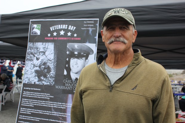 Carl Gutierrez, United States Army veteran, was one of those...