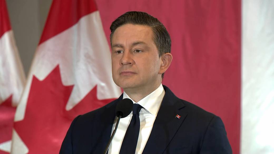 Click to play video: 'Poilievre says he’s not reflecting, after losing two caucus members last week'