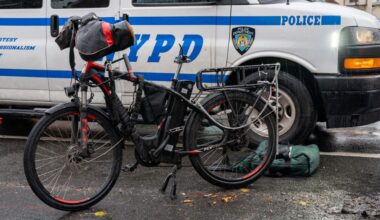 Bike-riding Brooklyn pizza deliveryman clings to life after crash with Lexus